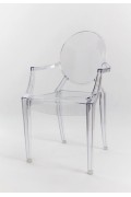 Sk Design Kr001 Transparentne Krzesło Ghost