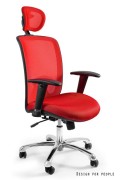Fotel Expander / czerwony - Unique