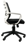 Fotel Flexy biało / czarny - SitPlus