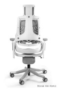 Fotel Wau biały Elastomer TPE - Unique