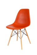 Sk Design Kr012 Pomarańczowe Krzesło Buk