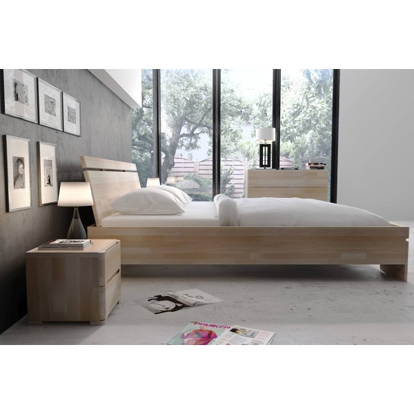 Łóżko drewniane bukowe SPARTA Maxi & Long 90/220cm - Skandica