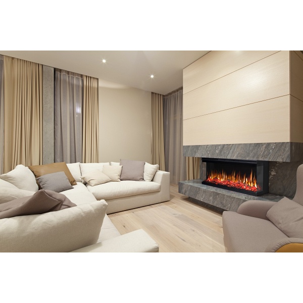 Kominek elektryczny Unique 166 do zabudowy / ścienny - Aflamo