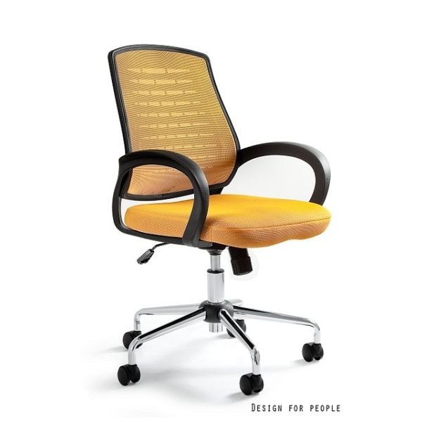 Fotel Award żółty - Unique