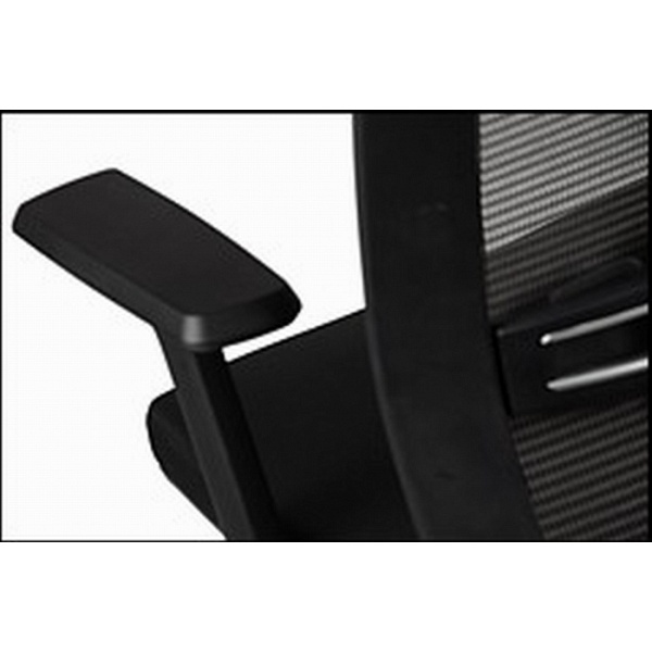 Fotel Ergon czarno - pomarańczowy - SitPlus