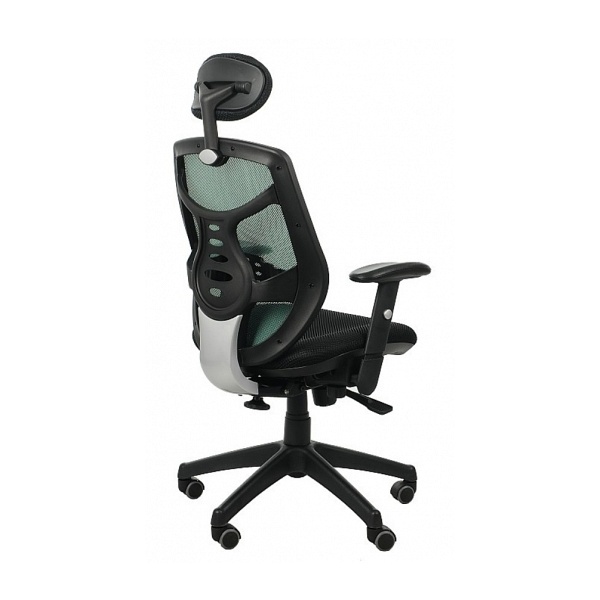 Fotel biurowy SPECTRUM HB NET zielony - SitPlus