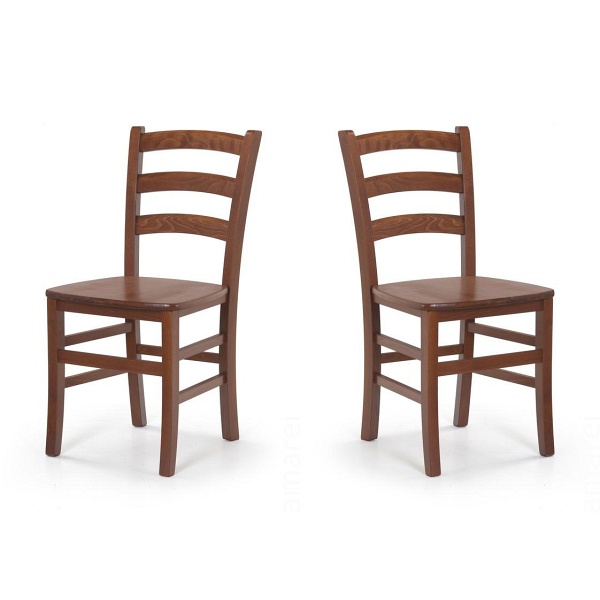 Dwa krzesła czereśnia antyczna - 7099