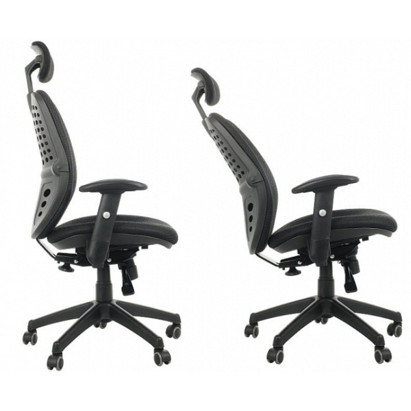 Fotel biurowy SPECTRUM HB szary - SitPlus