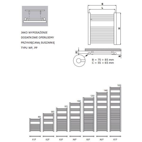 Grzejnik A/SP Radeco
