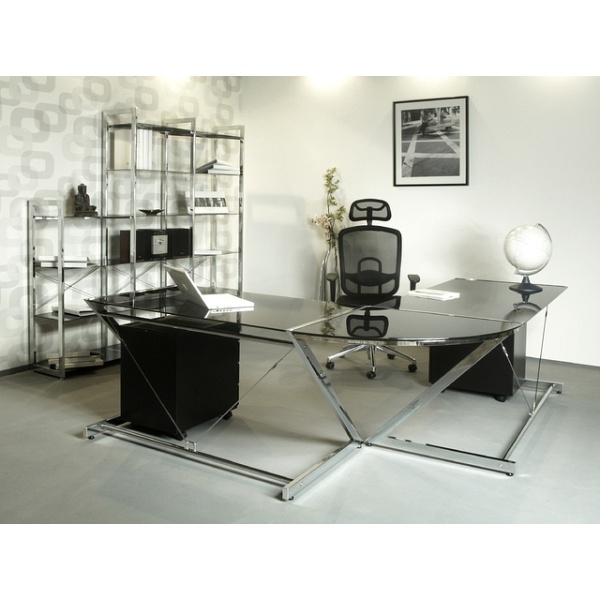 Biurko Z-Line - Chrom - Main Desk Black - Unique