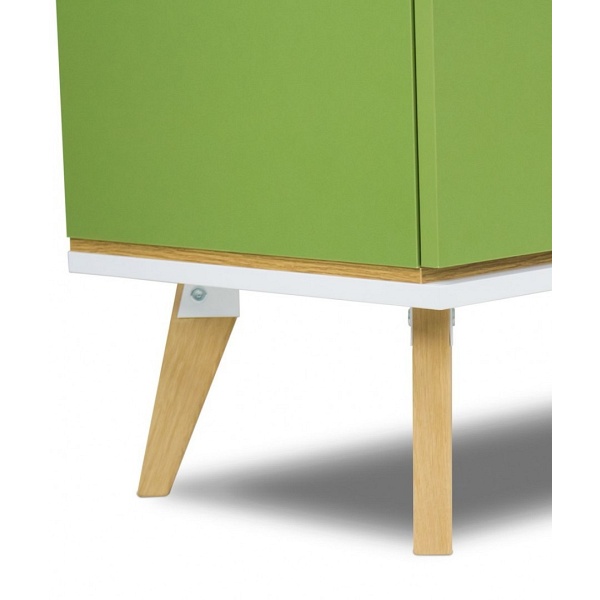 Komoda Jorgen 2+2 zielony