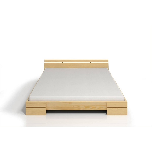 Łóżko drewniane sosnowe Sparta Niskie - Skandica
