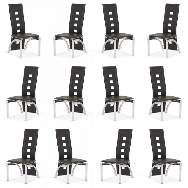 Dwanaście krzeseł czarnych - 3530
