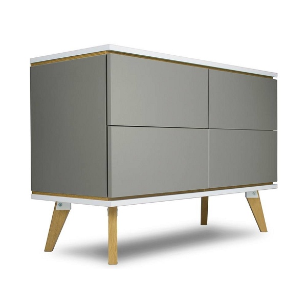 Komoda Jorgen 4 szary