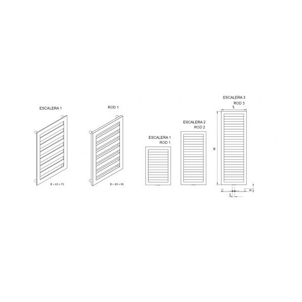 Grzejnik Escalera Radeco