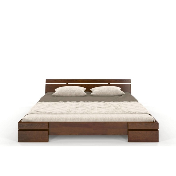 Łóżko drewniane sosnowe Sparta Niskie - Skandica