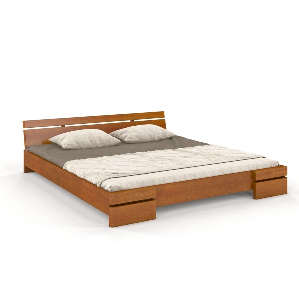 Łóżko drewniane sosnowe Sparta Long - Skandica