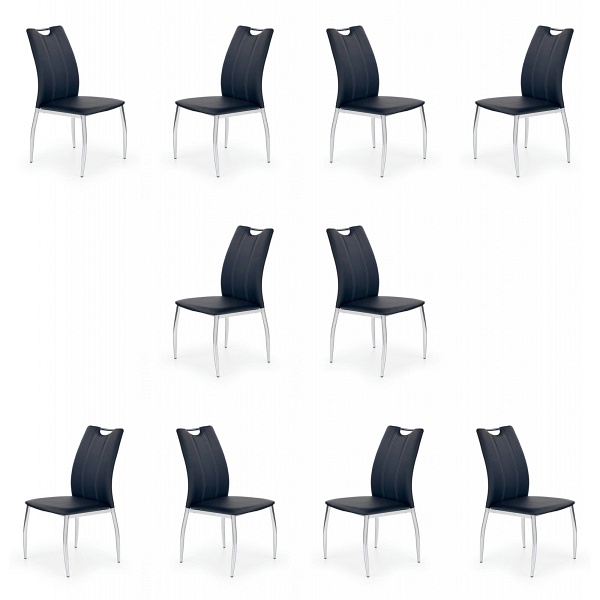 Dziesięć krzeseł czarnych - 4809
