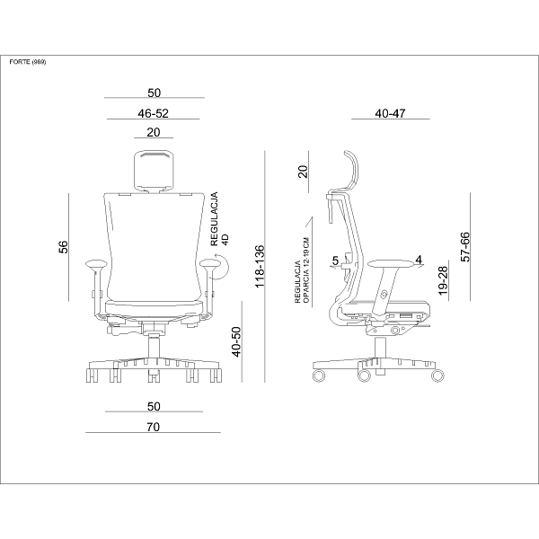Fotel Forte - Unique