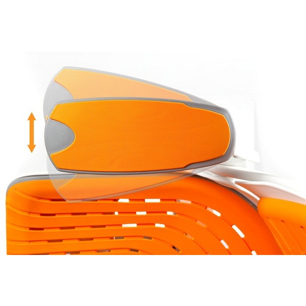 Fotel Wau elastomer ( pomarańczowy ) - Unique