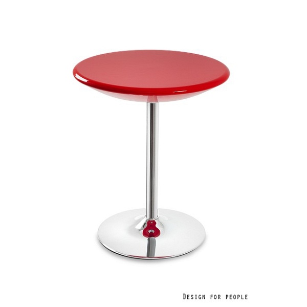 Stolik Bistro / czerwony - Unique