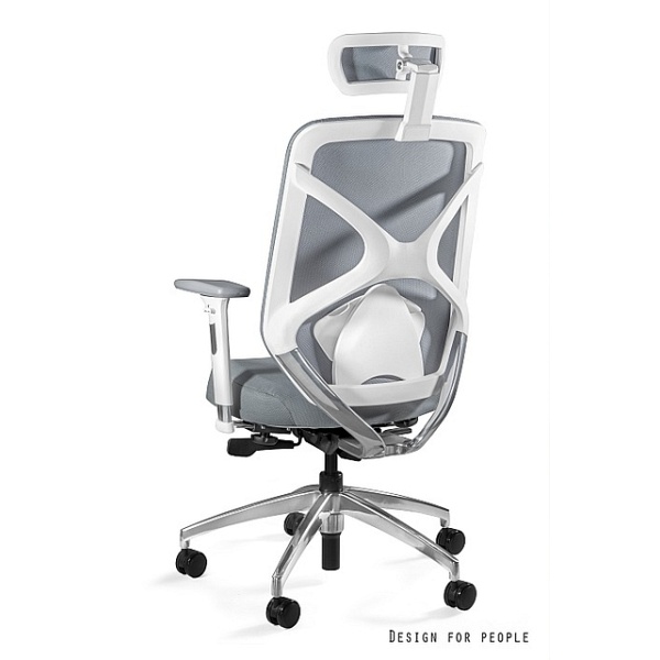 Fotel Hero biały / tkanina sm - Unique