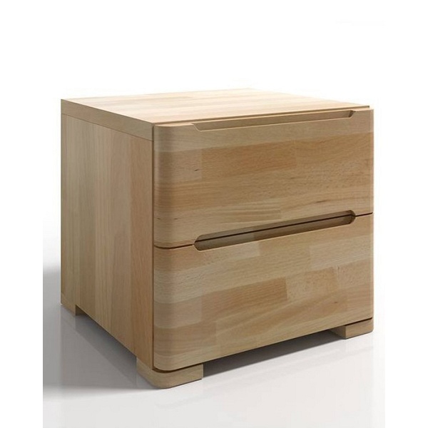 Szafka nocna bukowa SPARTA wysoka - Skandica