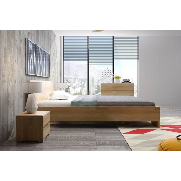 Łóżko drewniane bukowe VESTRE Maxi & Long 90x220 - Skandica