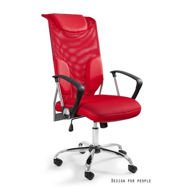 Fotel Thunder / czerwony - Unique