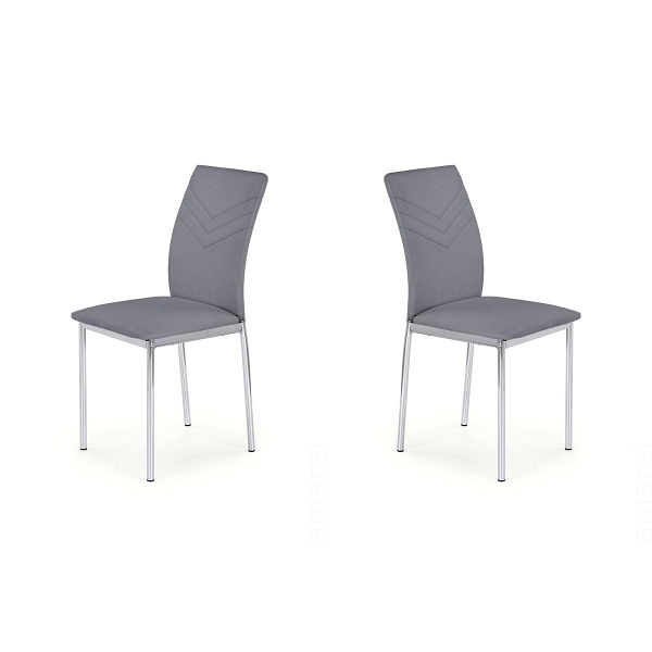 Dwa krzesła popielate - 2980