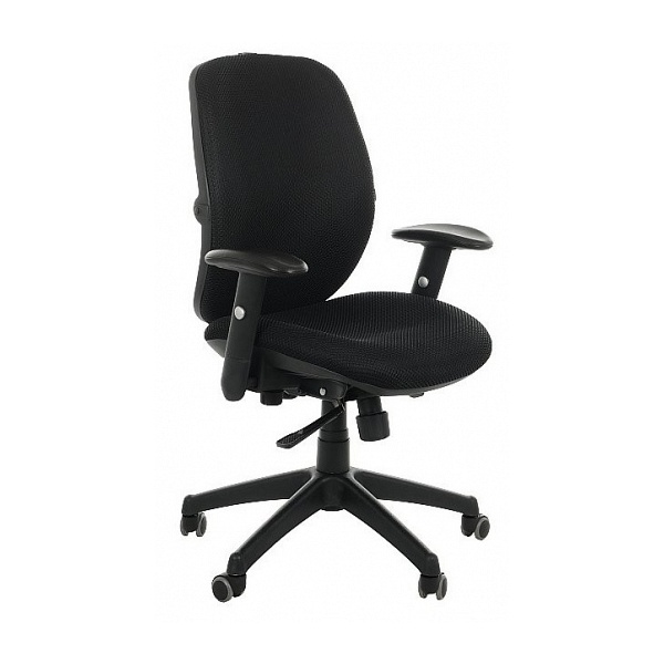 Fotel biurowy Spectrum czarny - SitPlus