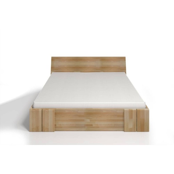Łóżko drewniane bukowe z szufladami VESTRE Maxi & DR 120x200 - Skandica