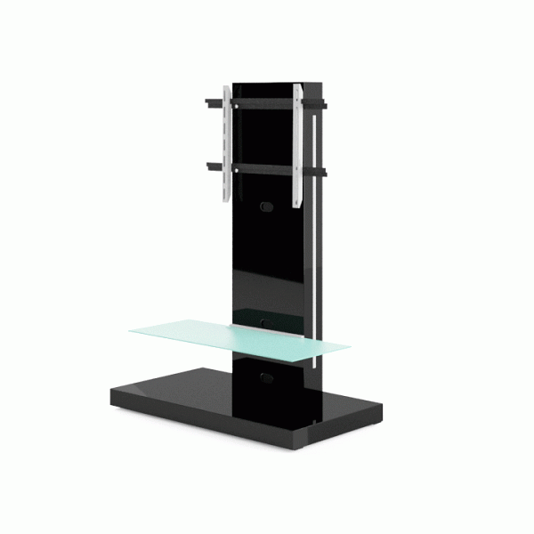 Stolik Rtv Marino Max czarny połysk - Hubertus Meble