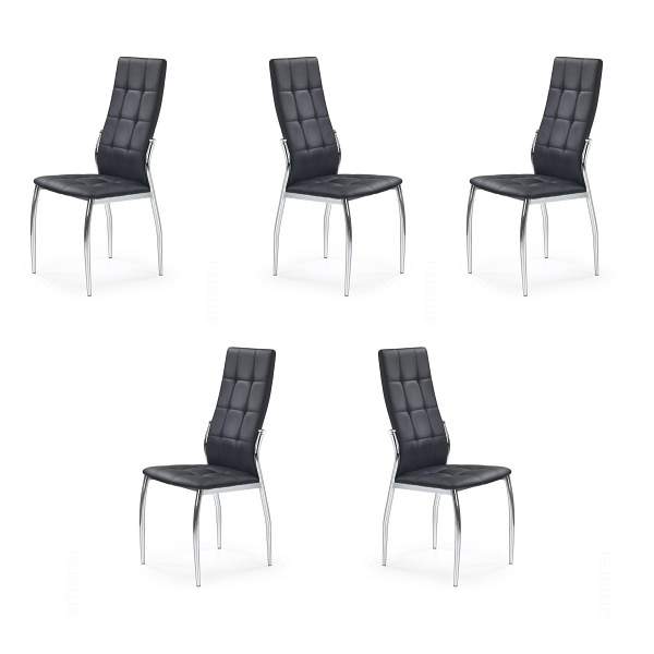 Pięć krzeseł czarnych - 0015