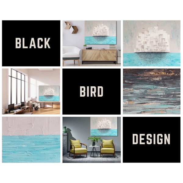 W nieznane obraz 90x120 Blackbird Design