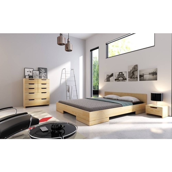 Komoda sosnowa SPECTRUM 8 szuflad - Skandica