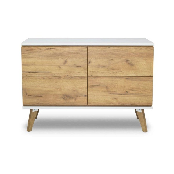 Komoda Jorgen 4 złoty dąb