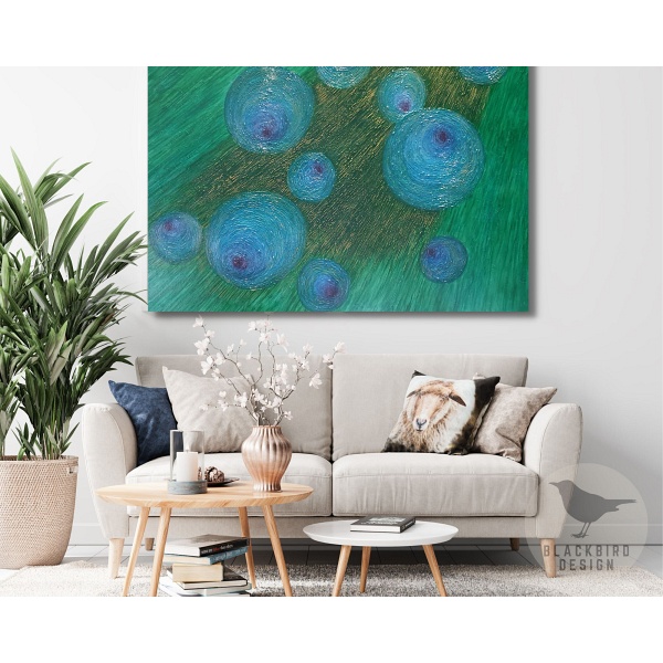 Galaktyki obraz 90x120 Blackbird Design