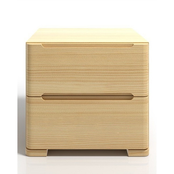 Szafka nocna sosnowa SPARTA wysoka - Skandica