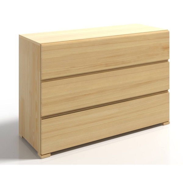 Komoda sosnowa VESTRE 3 szuflady - Skandica
