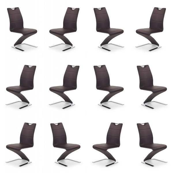 Dwanaście krzeseł brązowych - 4922