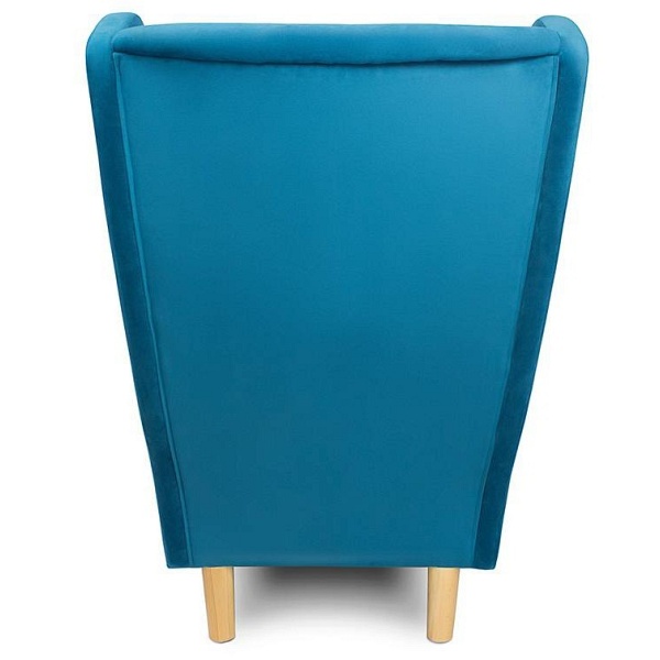 Fotel Lars niebieski - Skandica