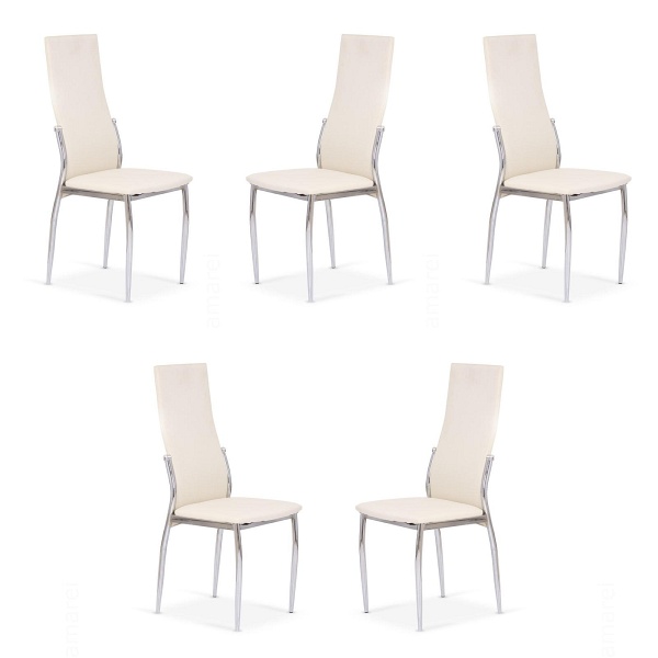 Pięć krzeseł waniliowych - 7890