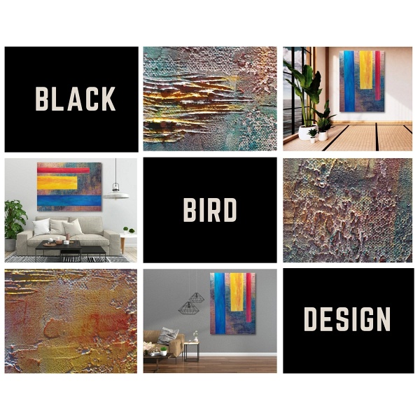 Materia Prima obraz 90x120 Blackbird Design