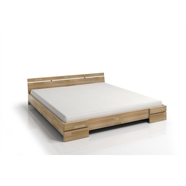 Łóżko drewniane bukowe SPARTA Niskie 90/200cm - Skandica
