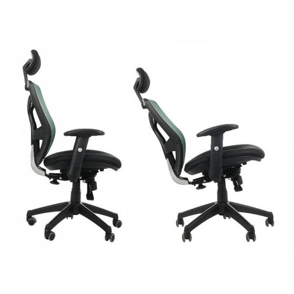 Fotel biurowy SPECTRUM HB NET szary - SitPlus