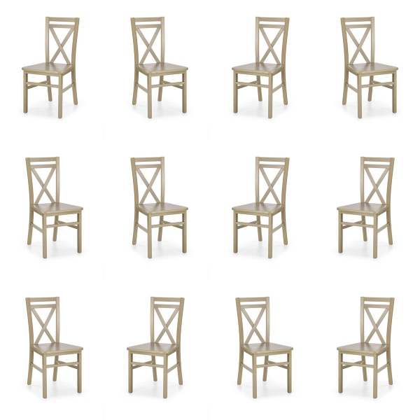 Dwanaście krzeseł dąb sonoma - 8098