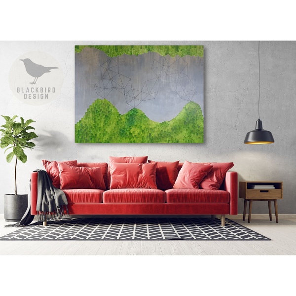 Genius Loci obraz 90x120 Blackbird Design