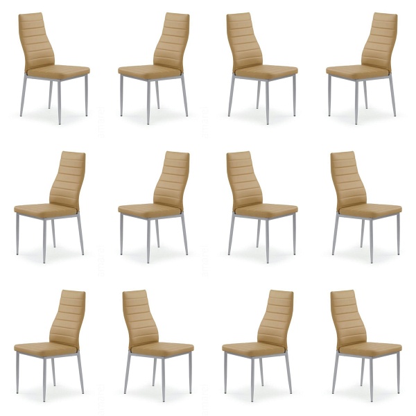 Dwanaście krzeseł jasny brąz - 2014