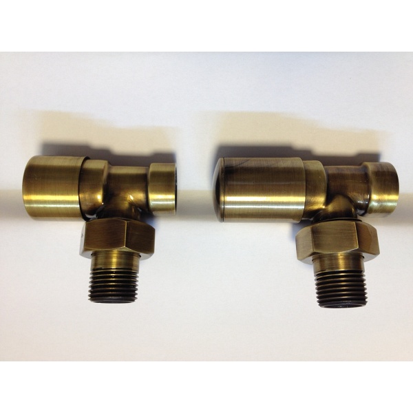 Zawory kątowe Modern Retro komplet ( zasilający, odcinający ) - Imers